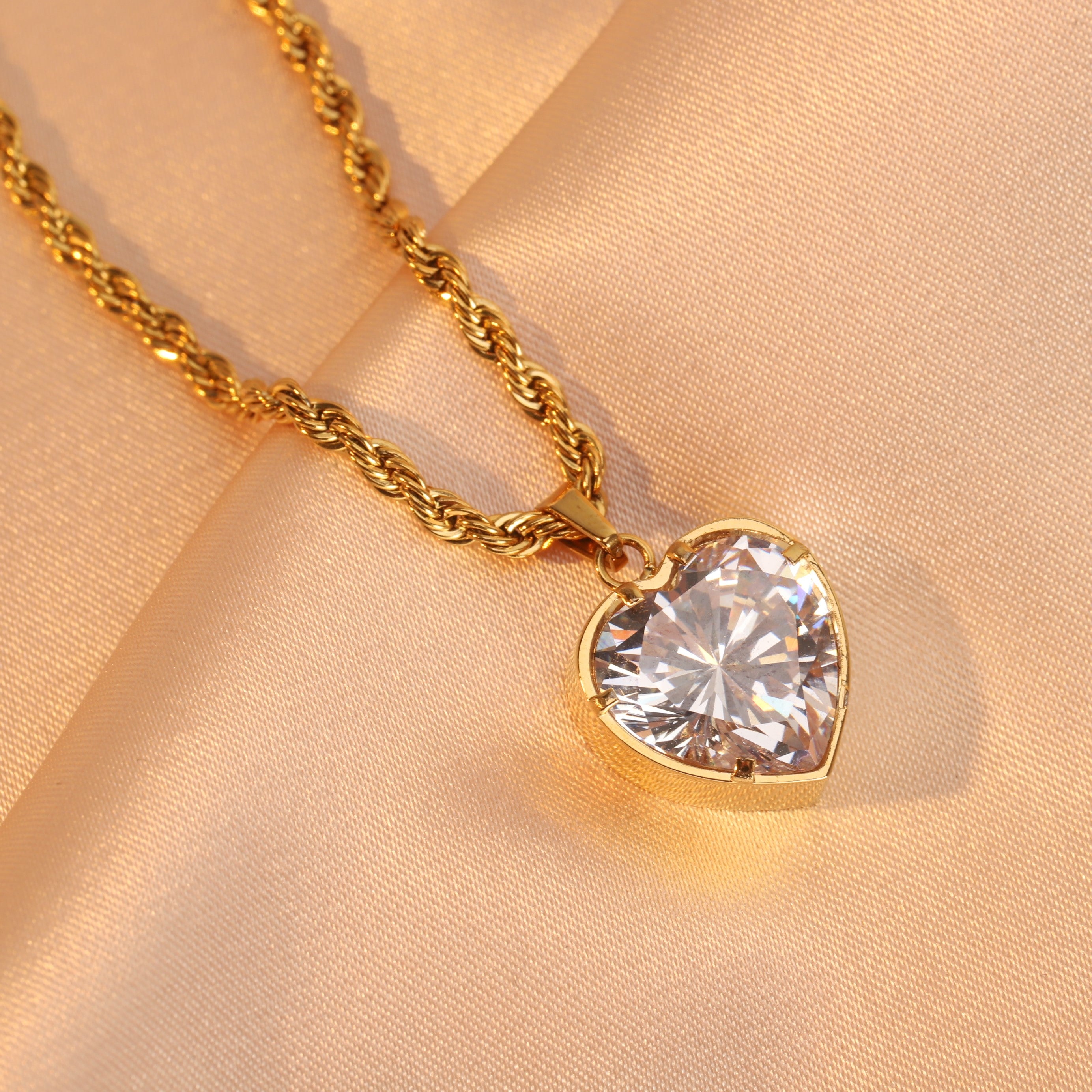 'Diamond Heart' Kette