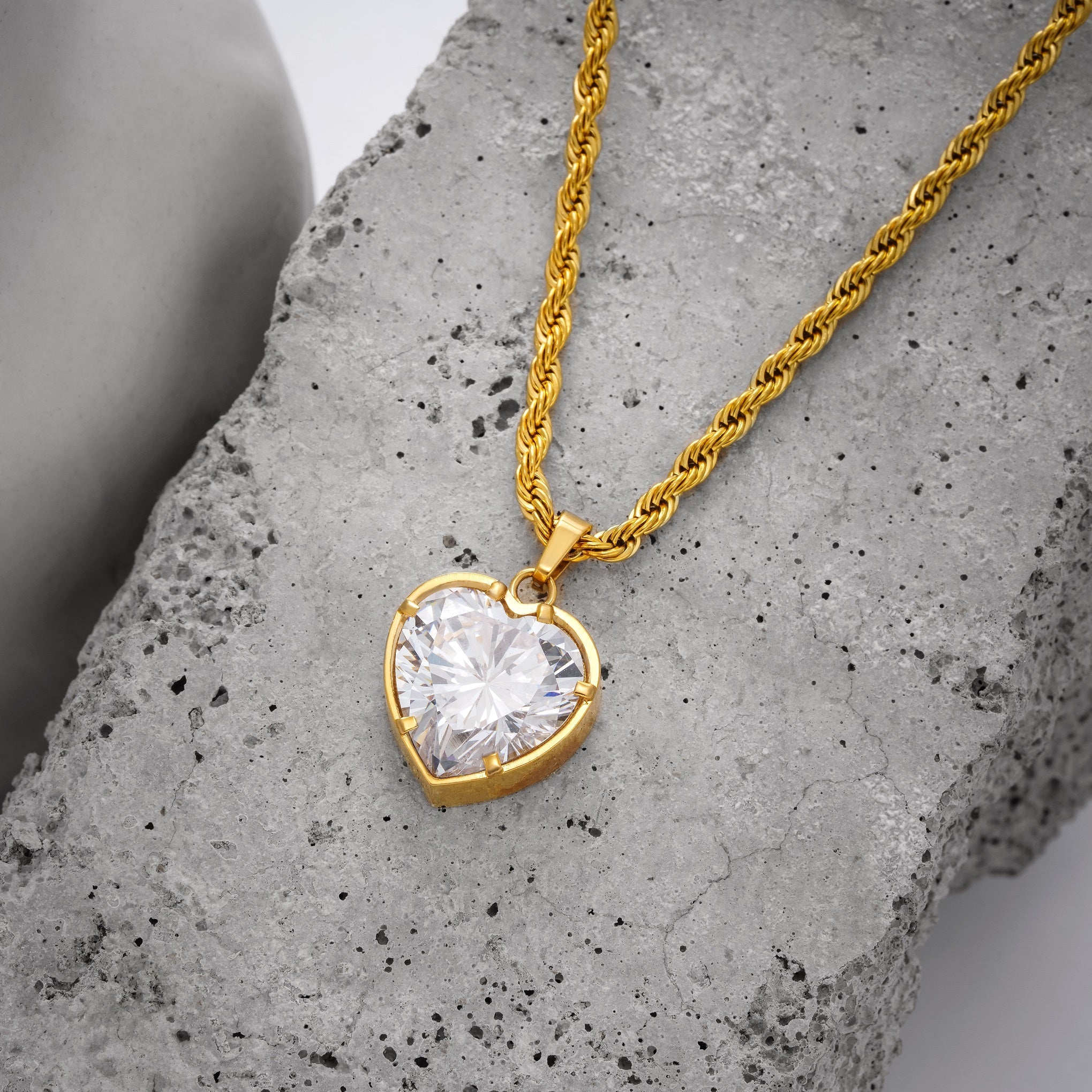 'Diamond Heart' Kette