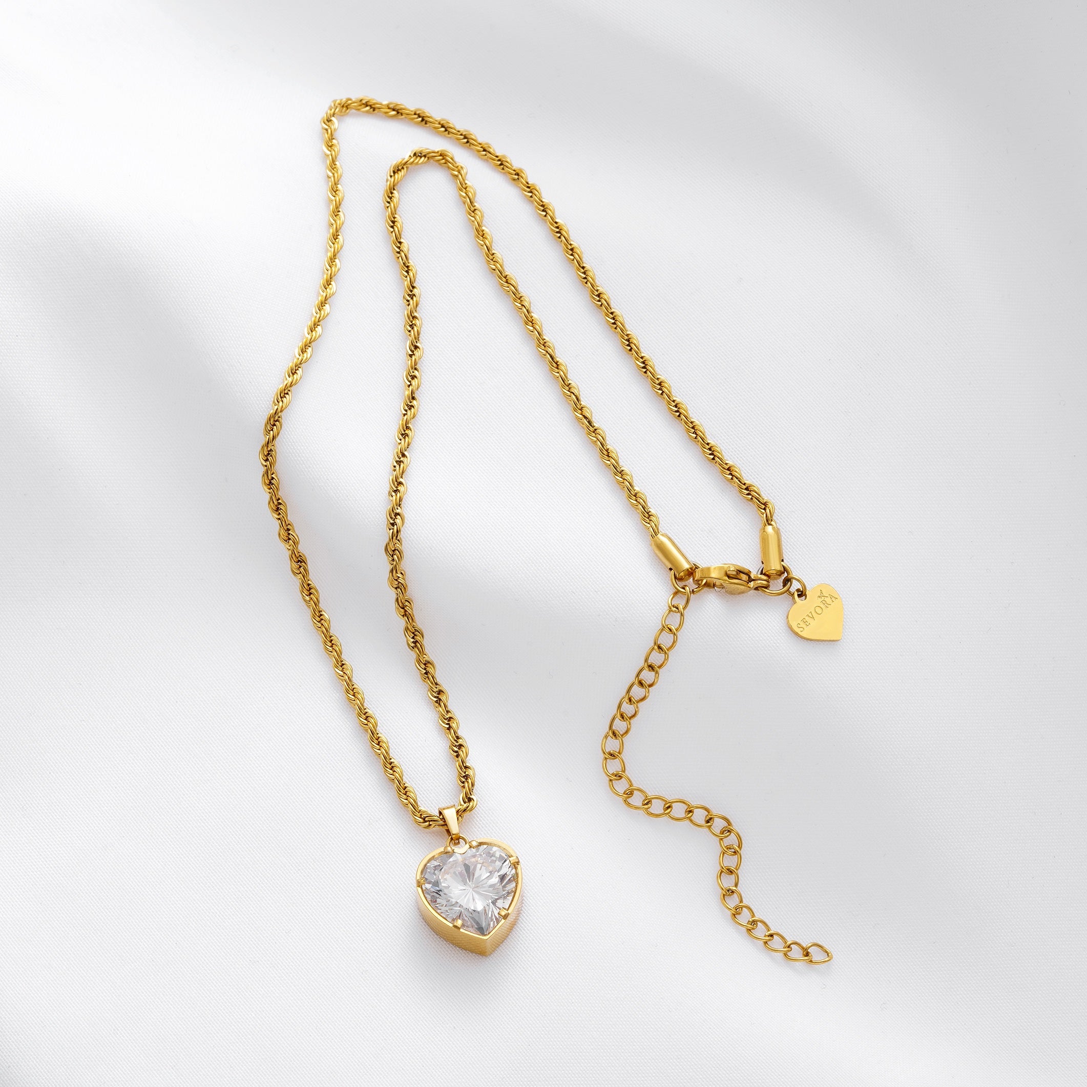 'Diamond Heart' Kette