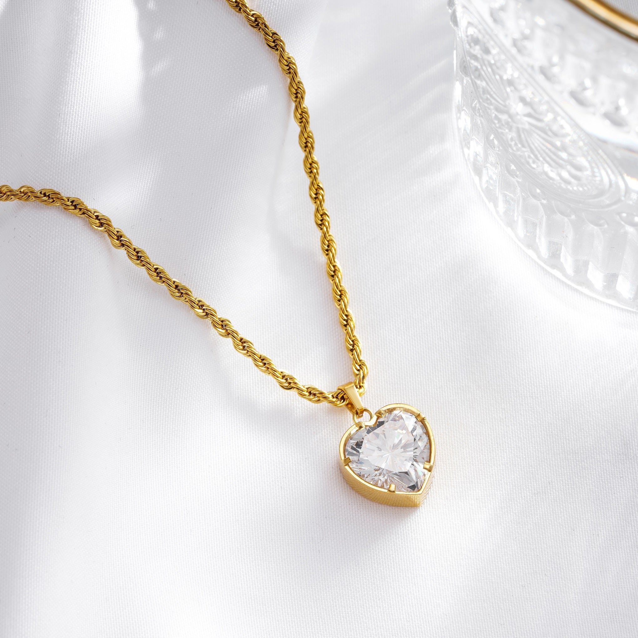 'Diamond Heart' Kette
