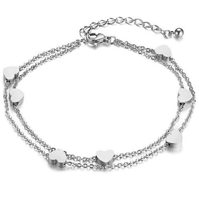 'Twice Hearts' Armband